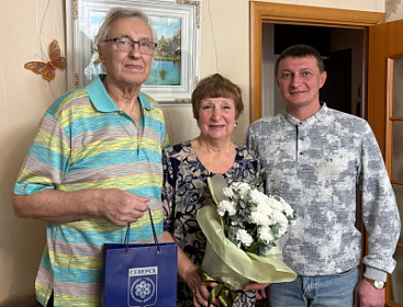 Почётному гражданину Северска Николаю Шмаргуну исполнилось 82